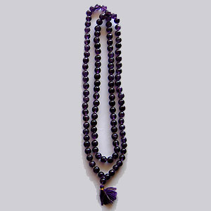 Manufacturers Exporters and Wholesale Suppliers of Amethyst Mala Rishikesh Uttarakhand